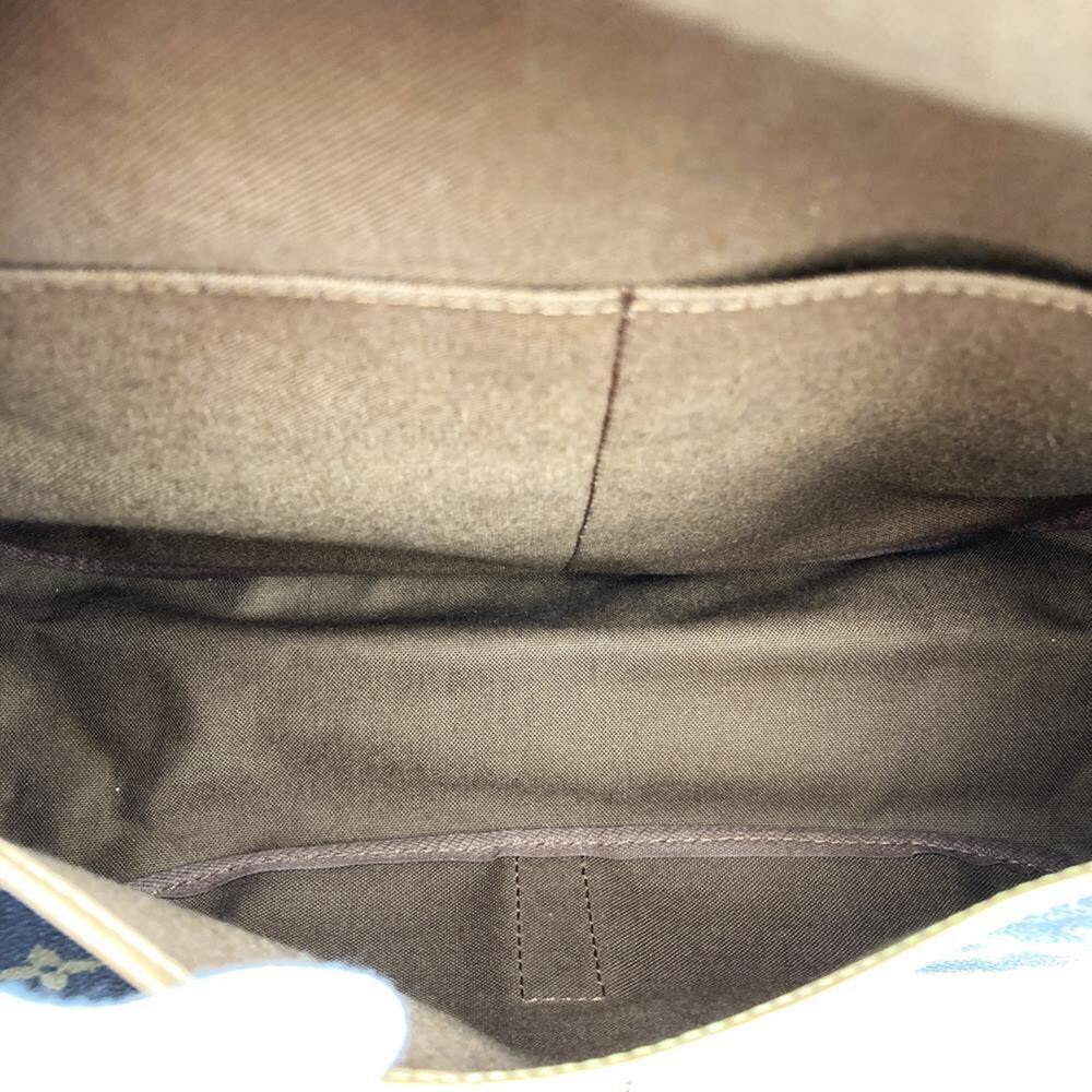 LOUIS VUITTON Authentic Brown Monogram Leather Shoulder Bag - Picture 8 of 10